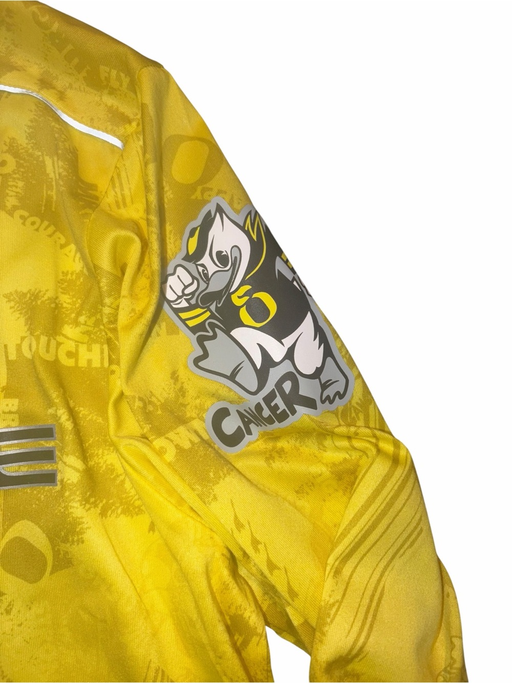 Oregon ducks cancer Nike men’s M yellow shirt NWT - Picture 3 of 5